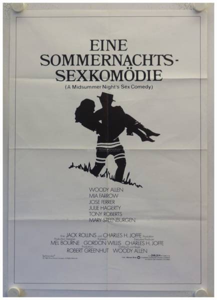 A Midsummer Night's Sex Comedy original german movie poster